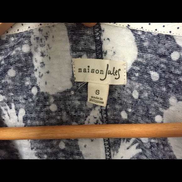 Mason Jules Blue Pineapple Top - Size S - Picture 3 of 6